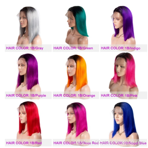 Wholesale Raw 12A Closure Wig Deep Wave Ombre 1B 613 Transparent Lace Front BOB Wigs Blonde 13x6 HD 613 Full Lace Wig Human Hair